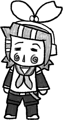 This image features an adaptation of Kagamine Rin, © Crypton Future Media, Inc. 2007, licensed under a CC BY-NC: https://creativecommons.org/licenses/by-nc/3.0/